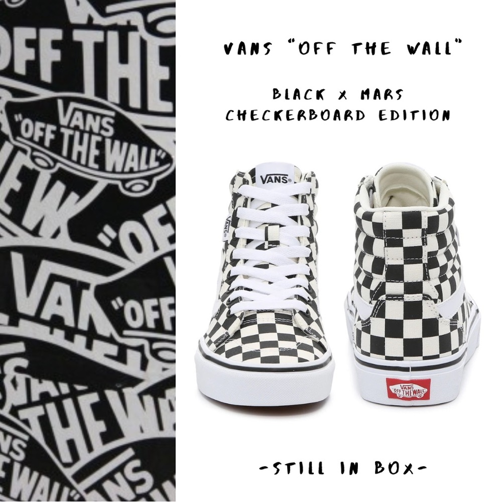 Vans “Filmore Hi Checkerboard Edition” (NWTIB)